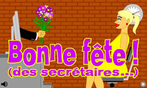 Bonne fête des secrétaires