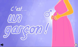 C'est un garçon !