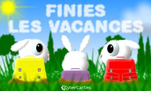 Finies les vacances
