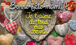 Bonne fête mamy