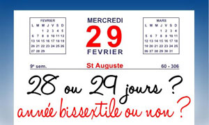 2012 - année bissextile