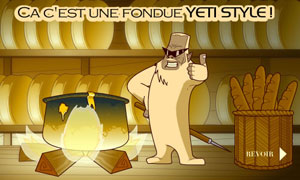 La fondue Yeti Style