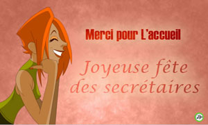 Bonne fête des secrétaires