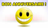 Smiley - Anniversaire