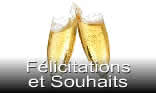 Félicitations et souhaits