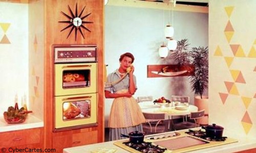 En 1960, dans ma cuisine ...