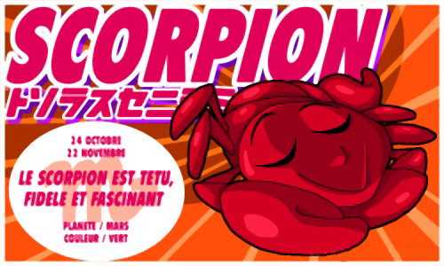 Aperçu de la carte : Scorpion