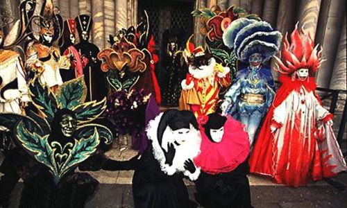 Aperçu de la carte : Carnaval de Venise