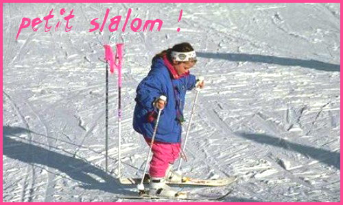 Skieuse junior