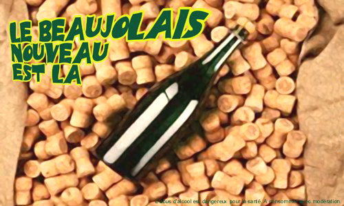 Aperçu de la carte : Le Beaujolais..