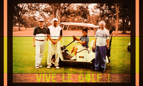 Aperçu de la carte : Vive le golf !