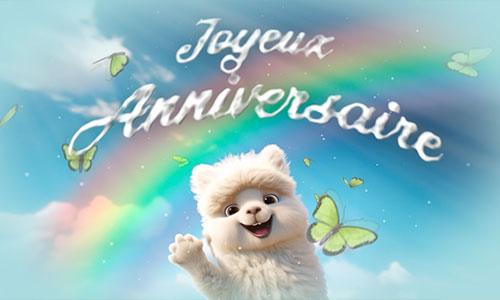 Aperçu de la carte : Un joyeux anniversaire si mignon...