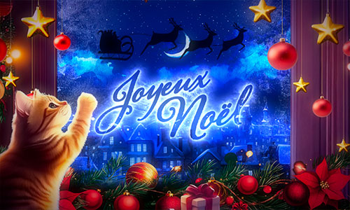 Première carte joyeux Noël