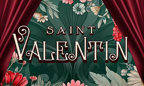 Première carte saint-Valentin (14 février)