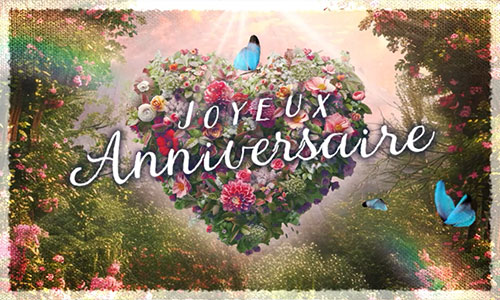 Première carte joyeux anniversaire