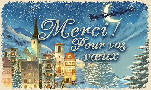 Première carte merci | Remerciements