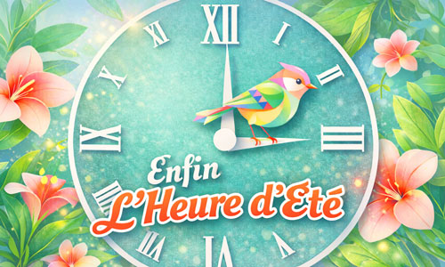 Une heure de soleil en plus