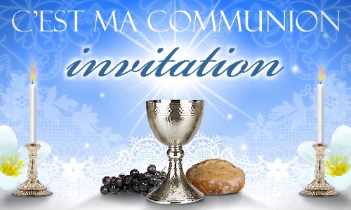 Aperçu de la carte : Communion - Invitation