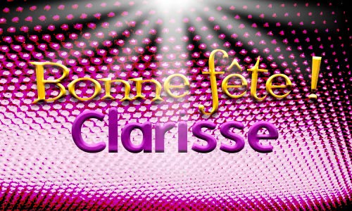 Aperçu de la carte : Clarisse - 12 août
