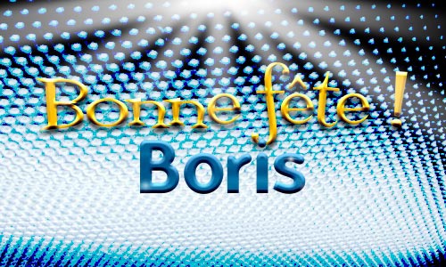 Aperçu de la carte : Boris - 02 mai