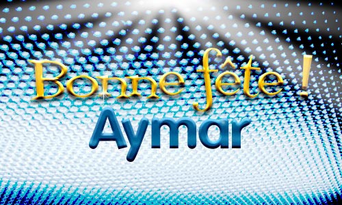 Aperçu de la carte : Aymar - 29 mai