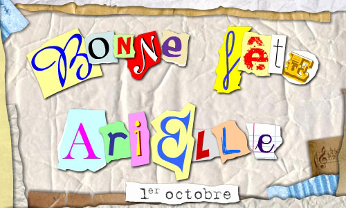 Aperçu de la carte : Arielle - 1er octobre