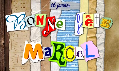 Aperçu de la carte : Bonne fête Marcel