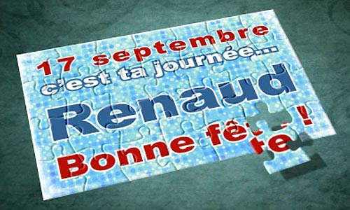Aperçu de la carte : Renaud - 17 septembre