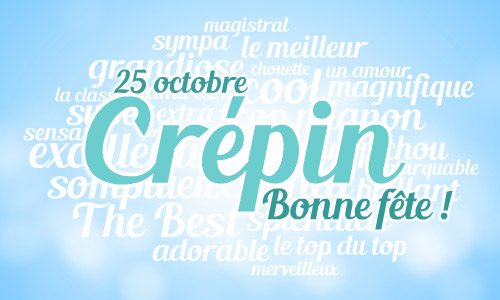 Aperçu de la carte : Crépin - 25 Octobre