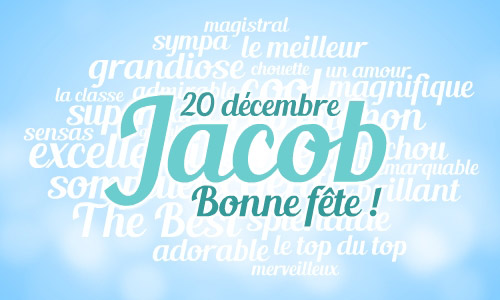 Aperçu de la carte : Jacob - 20 décembre