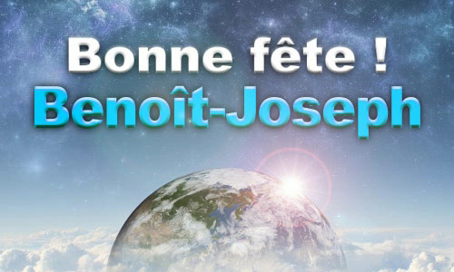 Aperçu de la carte : Bonne fête Benoît-Joseph