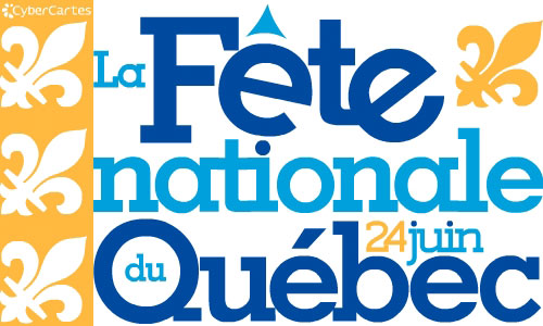 Aperçu de la carte : 24 juin - Fête nationale du Québec !