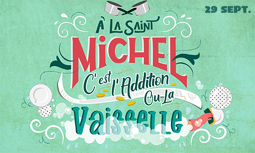 Aperçu de la carte : A la saint Michel...