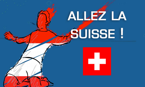 Aperçu de la carte : Allez la Suisse !