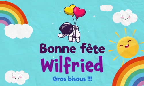 Aperçu de la carte : En ce 12 octobre, fêtez Wilfried différemment !