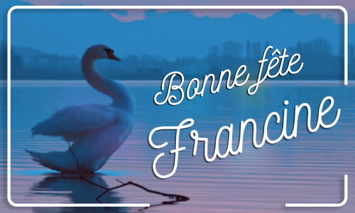 Aperçu de la carte : Surprise pour Francine, 9 mars !