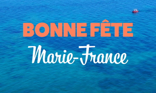 Aperçu de la carte : Surprise pour Marie-France !