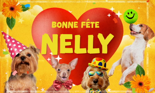 Aperçu de la carte : Célébration spéciale pour Nelly !