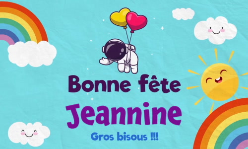 Aperçu de la carte : Surprise pour Jeannine, 30 mai !