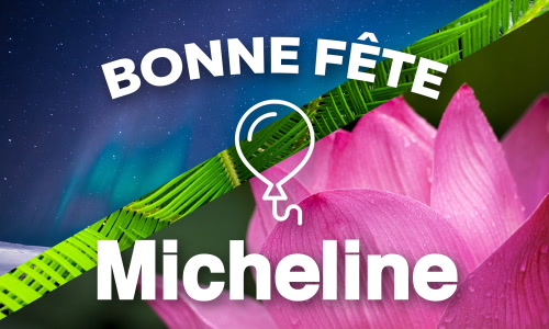 Aperçu de la carte : Surprise pour Micheline, 19 juin !