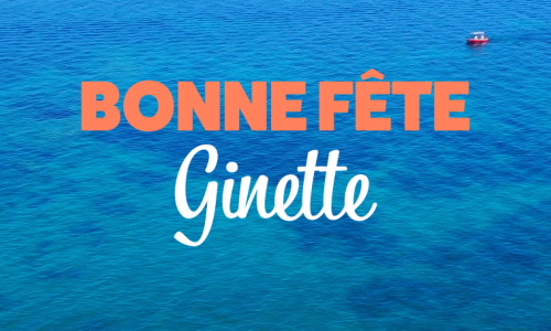 Aperçu de la carte : Surprise pour Ginette, 7 septembre !