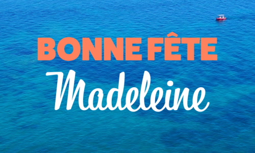 Aperçu de la carte : C'est la Journée de Madeleine !