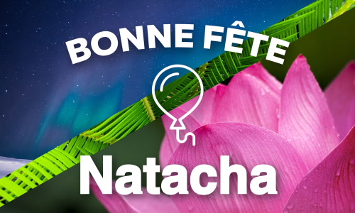 Aperçu de la carte : Surprise pour Natacha, 26 août !