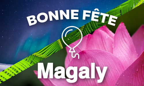 Aperçu de la carte : Célébration spéciale pour Magaly !