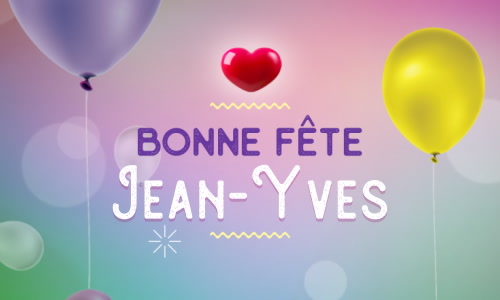 Aperçu de la carte : Jean-Yves, bonne fête le 19 mai !