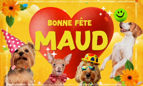 Aperçu de la carte : Joyeux 14 mars à Maud !