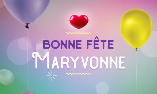 Aperçu de la carte : C'est la Journée de Maryvonne !