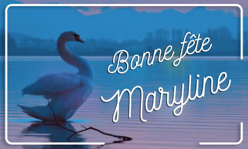Aperçu de la carte : Célébration spéciale pour Maryline !