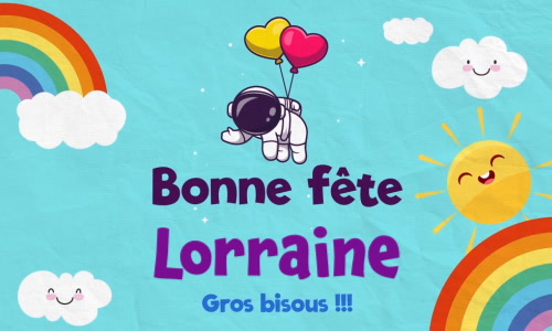 Aperçu de la carte : Surprise pour Lorraine, 10 Août !