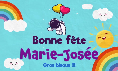 Aperçu de la carte : Célébration spéciale pour Marie-Josée !